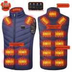 Unisex nutikas elektriline soojendusega vest - Kogu keha, p&uuml;siv temperatuur M