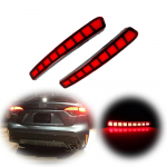 2X LED Punased Tagumise Kaitseraua Helkurid Tagumised Piduritulede Lambid Toyota Corolla 2020-2021 jaoks