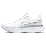 Nike React Infinity Run Flyknit 2 Valge Metallik H&otilde;be Naiste Tossud Puht-Plaatina CT2423-102 35.5