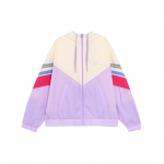 Adidas Neo tikitud logo v&auml;rviplokkidega kapuutsiga jakk naistele v&auml;lir&otilde;ivad IA6763 L