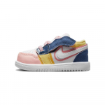 Air Jordan 1 Low ALT SE TD Mitmev&auml;rviline L&otilde;uend Beebide Tossud Valge Prantsuse Sinine Topaas Kuldne FD2656-100 23.5