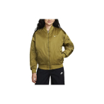 Nike Sportswear Kahepoolne Vabaaja T&otilde;mblukuga Jakk Naistele Kerge Oliiviroheline Hall DV7877-307 XS