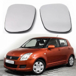 Kuumutatav tahavaatepeegli klaas 2005-2010 Suzuki Swift III jaoks (Vasak parem) No heat left (16.5*11.8cm)
