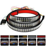 49 LED Veoauto Tagaluugi Ribavalgusti Automaatne Nelja Rea Suunatulede, Piduritulede, Tagurdustuledega Autole Jeep Pikap Maasturile 12V