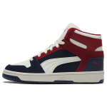 Puma Rebound Layup Sd Kangast Kihiline Nahk Vabaaja K&otilde;rged Tossud Unisex Tossud S&uuml;gavsinine Valge 370219-04 41