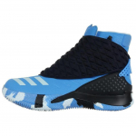 Adidas 365 X Mugavad P&otilde;rutust Neelavad Vastupidavad K&otilde;rged Retro Korvpallijalatsid Meeste toss Sinine Must AQ7782 40