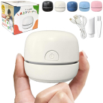 Laetav ja siiski v&otilde;imas laetav laua tolmuimeja kerge ja ideaalne ja kustutuskummi jaoks suurep&auml;rane kingitus algkoolile ja kompaktne, valge