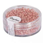 Perle en forme de graine - RAYHER - 14312212 - Couleur Corail - Diam&egrave;tre 2,6 mm - Poids 17 g korall