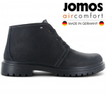 JOMOS Alpina Boots - Herren Winter Stiefel mit Lammfell Gef&uuml;ttert - Leder Schwarz 456506-40-000 ORIGINAL EU 46 UK 11 must
