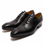Moodsad Meeste Suvekingad Briti Stiilis Retro &Auml;ri Kleit Kontori Oxfords Peen Nikerdatud Nahast Paeladega Pealne 39