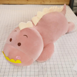 60/90/120CM Multikakoomaloomad Dinosaurus Pehmepadi Padjad M&auml;nguasjad T&auml;idisega Pehmed Pikad Magamiskotid Laste S&uuml;nnip&auml;evakingitus 60CM roosa