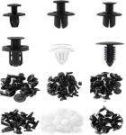 TAORAYO Survekinnitus Autokinnitus Plastikniit Klipp Polstrile Survega kinnituv kinnitusklamber P&otilde;rkeraud must