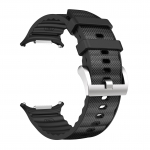Ametlik silikoon+nailonrihm Samsung Galaxy Watch Ultra rihma jaoks 47mm Funktsionaalne spordiv&ouml;&ouml; K&auml;ev&otilde;ru Galaxy Watch 7 Ultra 47 mm Galaxy Watch Ultra must