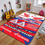 H-Honda vaip tr&uuml;kitud moodne joogavaip libisemiskindel vaip magamistoa kaunistus v&auml;limatt magamistoa s&uuml;nnip&auml;evakingitus 40x60cm