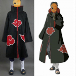 Naruto Akatsuki Tobi Uchiha Obito R&uuml;&uuml; Keep Mantel + Vaik Mask Cosplay Kost&uuml;&uuml;m S must