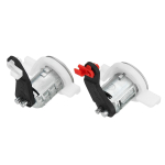 Uus parem vasakpoolse auto ukseluku silinder 2 v&otilde;tmega RENAULT MASTER 1998-2016 OE 7701470944 jaoks