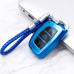 TPU Car Key Case Cover for Hyundai Tucson Avante i10 i20 i30 HB20 IX25 IX35 IX45 Key Fob Shell Holder Protector Accessories number key chain