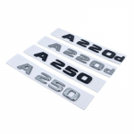2017 T&auml;hed A180 A200 A220 A250 A260 A180d A220d 4Matic ABS Embleem Mercedes Benz A W176 W177 Auto Pagasiruumi Tagumine Logo 4Matic h&otilde;be
