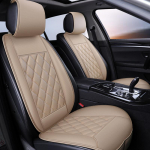 Autoistme katte kaitsja istme auto universaalsed eesmised tagaistme padjad t&auml;iskomplekt autoistme padi Luksuslik autoistme kate 5 1 front gray