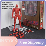 laos Ct Toys Daredevil tegevuskuju Mafex 223 Shf koomiksistiilis PVC kujuke kuju kogumiseks ja laua kaunistamiseks kingitused gray