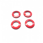 For Mercedes Benz GLE interior modification ML GL GLS GLE320 GLE400 door decoration ring stickers punane