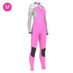 Women s Long Sleeve Wetsuit Neoprene Elastic Swimming Surfing Diving Swimsuit M