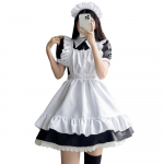 YAISHN Neiu Armas Lolita Autentne ja Halloweeni L&uuml;hike Vibu Komplekt R&otilde;ivastus, Lolita/Gooti Kleit, Populaarne, Kost&uuml;&uuml;m, Naiste, Cosplay, Varrukad, Lips, P&otilde;lvp&uuml;ksid