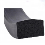 5 meetrit EPDM vahtkummist ruudukujuline tihendusriba helikindel tolmukindel must vahtkummist ristk&uuml;likukujuline tihendusriba 10x2mm