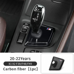 -Auto K&auml;igukangi Paneeli Kate BMW X1 X2 F48 F39 jaoks Vasakpoolse Rooliga Auto Keskkonsooli K&auml;igukangi Kaitse Tarvikud F48 F39 Black LHD