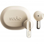 SUDIO N3 juhtmevabad k&otilde;rvaklapid mikrofoniga &Uuml;hilduvad iOS ja Androidiga IPX4 (Liivakuld) K&otilde;rvasisene (Bluetooth 5.4 / / / Veekindel) T&uuml;&uuml;p-C