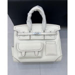 2026 uus nahast naiste kott swift nahast koos l&otilde;uendiga 35CM plaatinakott Taskuga &otilde;lakott kaasaskantav naiste kott 35*19*28cm (without shoulder strap)