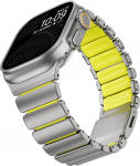 Titaanist rihm Apple Watch Ultra 3 rihmale 49mm Luksuslik metallrihm Iwatch Series 10 11 46mm 9 8 7 45mm 5 6 SE3 44mm Kumm 46mm 45mm 44mm&L(175mm) titaankollane v&auml;rv