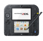 Nintendo 2DS L&auml;bipaistev Must