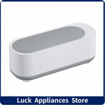 Kaasaskantav majapidamispuhastusmasin Clean Pod Ultraheli puhastusmasin ehtepuhastusmasin r&otilde;ngasprillide meigipintslite jaoks. valge