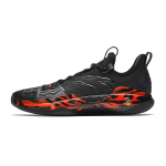 Anta Shock Wave 5 Pro Low top Basketball Shoes Men's Black Red 112611119S-7 42 black