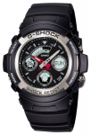 Casio must kell G-Shock AW-590-1AJF Meeste must