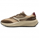 Li Ning Zhongning M500 Cushioning Slip Resistant Abrasion Resistant Support Low top Casual Shoes Men's Beige Brown AGCV055-1 40
