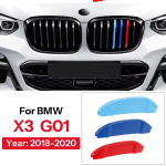 BMW X1 X2 X3 X4 X5 X6 X7 E84 F48 F49 F39 E83 F25 G01 F26 G02 E70 F15 E53 G05 E71 E72 F16 G06 G07 jaoks 3 tk Auto iluv&otilde;re kaunistusriba G01 2018-2020