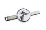 American Paint Horse - tie clip with a horse, personalized tie clip, a unique gift for a man from the Art-Dog brand