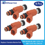 4 x Fuel Injector Nozzle Unit 68V-8A360-00 for Yamaha 4 Stroke 115HP F115 LF115 Outboard Engine 68V-8A360-00-00 68V-13761-00-00 68V-8A360 68V-13761