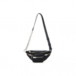 Alexander Wang Attica H&otilde;bedane Kett Patchwork Nahast &Otilde;larihm Lamba Nahast &Otilde;lakott Crossbody Kott Rinnakott V&ouml;&ouml;kott Mini Naiste Must Basic Package (Box + Dust Bag) must