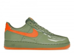 Nike Air Force 1 '07 Premium Low Oil Green Safety Orange - HJ9118-386 40 roheline