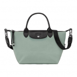 Longchamp Energy Logo Press-kinnitusega Econyl Taaskasutatud Nailonist L&otilde;uend Pelmeenikott Naiste &Otilde;lakott Salveiroheline L1512HSRM07 Basic Set (Bag)