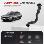 &Otilde;hu TURBO INTERCOOLER VOOLIK TORU Laguna3 2007-2015 Latitude 2010-2015 2.0 DCi 8200551943,AS509710 jaoks