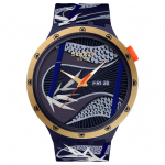 SWATCH Meeste k&auml;ekell SB05Z700 Black Dial
