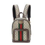 Gucci Ophidia Logoriba Web-l&otilde;uendist ja nahast seljakott V&auml;ike unisex-seljakott Eebenipruun 547965-9U8BT-8994 Basic Set (Bag+Dust Bag)