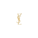 Saint Laurent Skulptuuriga &Uuml;he Logoga Kaunistatud Messingist K&otilde;rvar&otilde;ngad Naiste k&otilde;rvar&otilde;ngad Kuldne 746670Y15008030 Basic Packaging-Dust Bag+Box