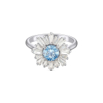 Swarovski Sunshine Blue P&auml;evalille S&otilde;rmus Naiste s&otilde;rmused 5536743 Box (Random Color),55