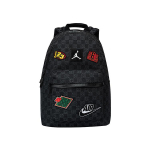 Jordan Monogram Series Ruuduline M&auml;rk Seljakott Unisex seljakott Sinine Must JD2543010AD-001 Jet Black