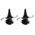 2 tk Asendusl&otilde;iketera Ninja 64oz BN601 BL770 BN2PCS801 k&ouml;&ouml;gikombaini kausi jaoks L&otilde;ikur Blenderi tera CHINA black